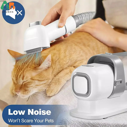 Pet Grooming Vacuum & Grooming Kit with 2.3L