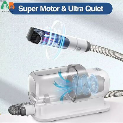 Pet Grooming Vacuum & Grooming Kit with 2.3L